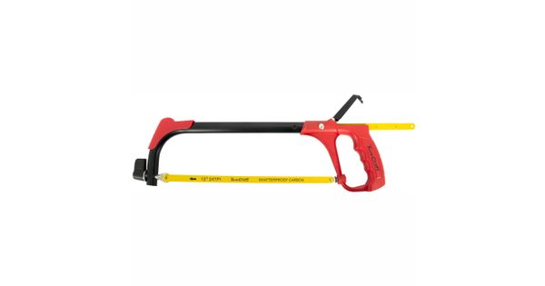 Aluminum Alloy Hacksaw Frame 300mm C/w 1 + 3 Free Blades Tork Craft product image