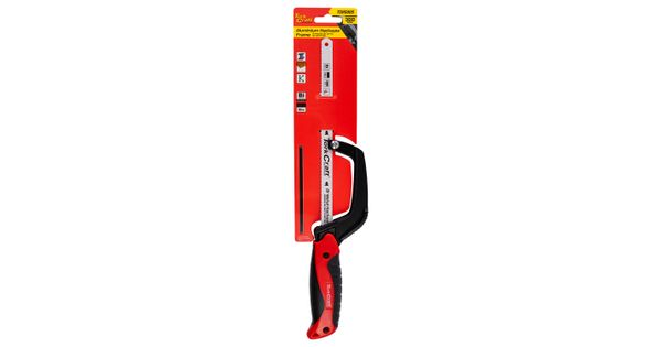 Alumimium Hack Saw Frame 300mm Mini C/w Blade One Hand product image