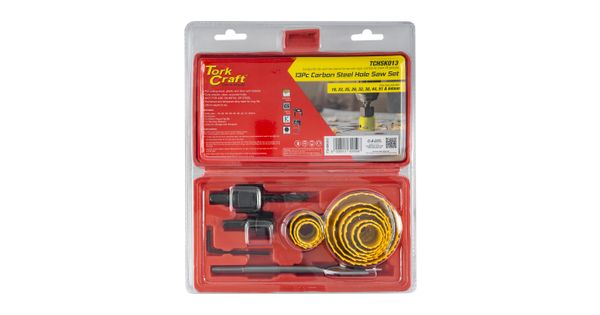 Holesaw Set 13pce In Case Carbon Steel product image