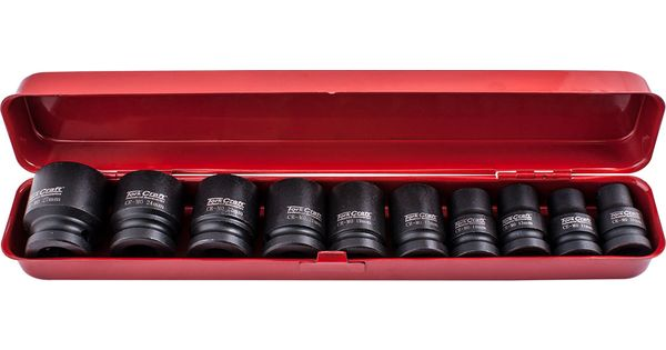 10pc 1/2' Drive Impact Socket Set (10.11.13.14.17.19.21.22.24.27) product image