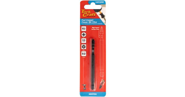 Impact Pz2 X 90mm Power Bit 1pc Carded product image