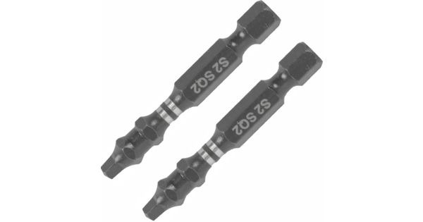 Impact Square Sq No.2 X 50mm Pwr Bit 2/card Sq2 product image