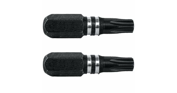 Torx Tx 4 Impact Insert Bit 25mm 2pc Carded product image
