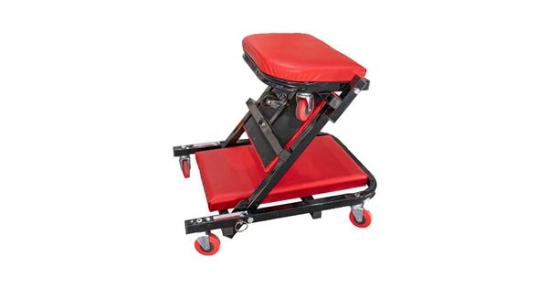 Mechanic Creeper/chair 2-in-1 Metal Frame Cushion 6 Wheel product image