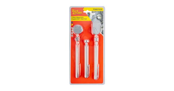 Magnetic Inspection Tool Set 3pc 2 X Insp. Mirror 1 X Pick Up product image