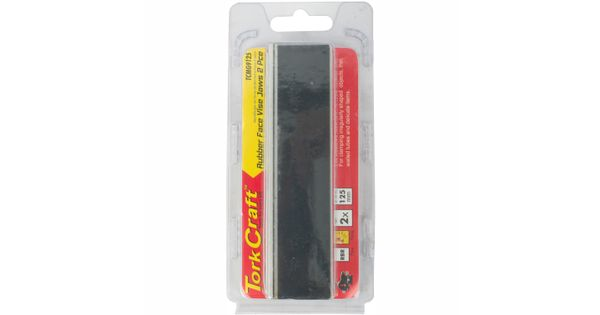 Vice Jaws Magnetic Alum. 125mm X 32mm 2pc Rubber Face product image