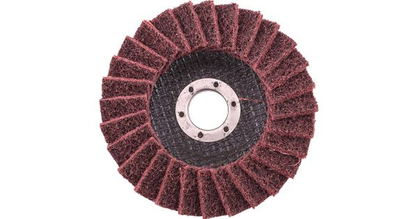Flap Disc Non Woven 115x22 Medium Red Tcfd product image