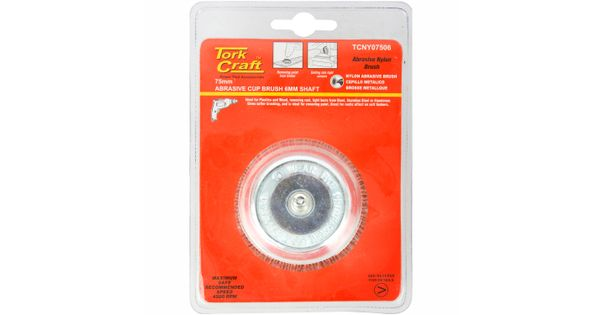 Nylon Cup Brush 75 X 6mm Tcw product image