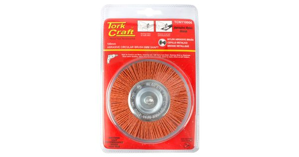 Nylon Wheel Brush 100 X 6mm Tcw product image
