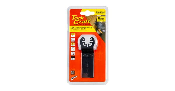 Quick Change Flush Cut Wood Saw Blade 28mm(1-1/8')18tpi Crv product image