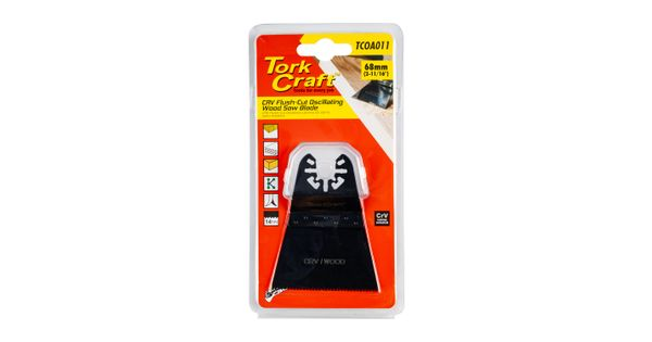 Quick Change Flush Cut Wood Saw Blade 68mm(2-11/16')14tpi Crv product image