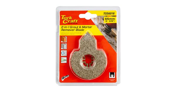 Tork Craft TCOA016 Quick Change Grout And Mortar Remover 65mm product image