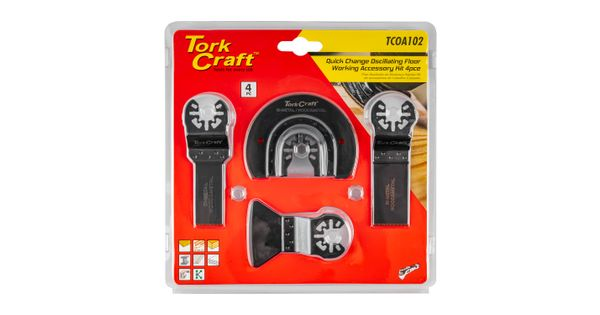 Quick Change Oscillating Floor Working Accessory Kit 4pc product image