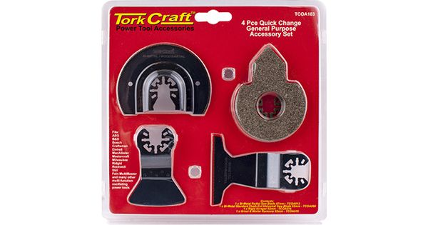 Quick Change Oscillating General Purpose Accessory Kit 4pc product image