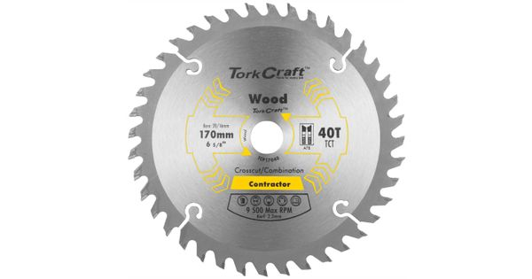 Blade Contractor 170 X 40t 20/16 Circular Saw Tct product image