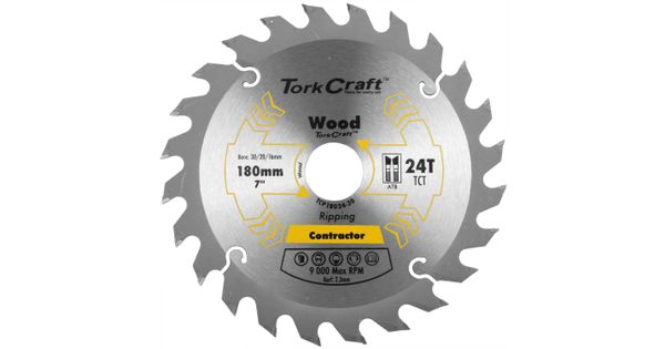 Blade Contractor 180 X 24t 30/20/16 Circular Saw Tct product image