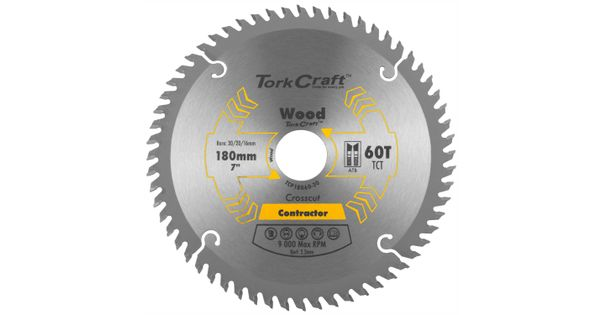 Blade Contractor 180 X 60t 30/20/16 Circular Saw Tct product image