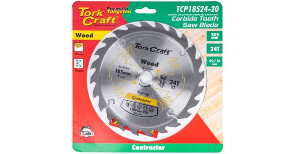 Blade Contractor 185 X 24t 20-16mm Circular Saw Tct product image