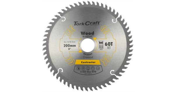 Blade Contractor 200 X 60t 30/20/16 Circular Saw Tct product image