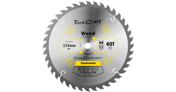Blade Contractor 235 X 40t 16 Circular Saw Tct product image