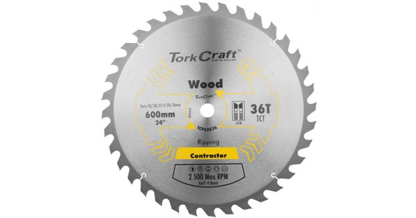 Tct Saw Blade Ripping 600x36t 40/30/25.4/20/16 product image