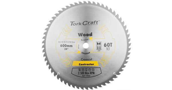 Tct Saw Blade 600x60t 4mm Kerf 40/30/1/20/16 product image