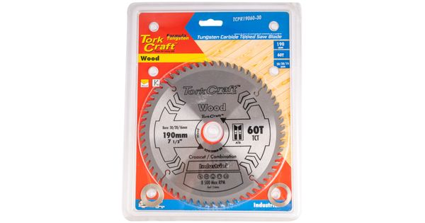 Blade Tct 190 X 60t 30/20/16 Atb Positive Profesional Industrial product image