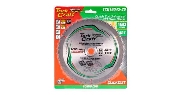 Universal Quick Cut Tct Blade 160x42t 20-16 product image