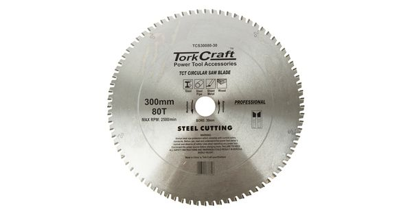 Tct Blade Steel Cutting. 300 X 80t 30mm Bore product image