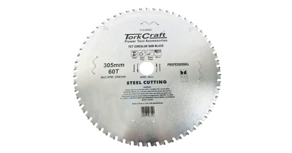 Tct Blade Steel Cutting 305x60t 30mm product image