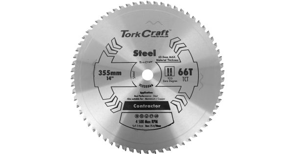 Tct Blade Steel Cutting 355x66t 25.4mm product image