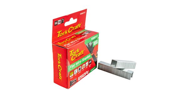 Flat Wire Staple 16g X10.6mm X 10mm T50 1250pc C/steel For Tcsg0210 product image