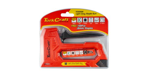 Staple Gun 21g 6 - 8mm L/duty Jt21 With 100pc 0.7mmx8mm product image