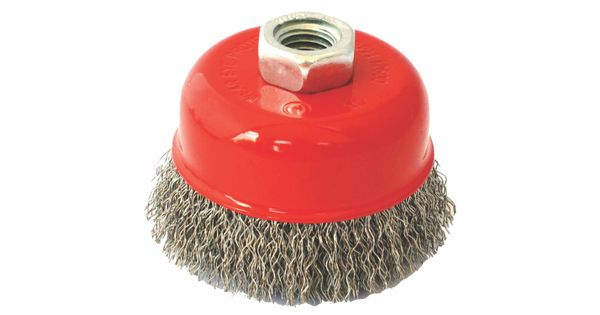 Wire Cup Brush 75 X M14 Crimped Stainless Steel Tcw product image
