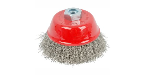 Wire Cup Brush 100 X M14 Crimped Stainless Steel Tcw product image