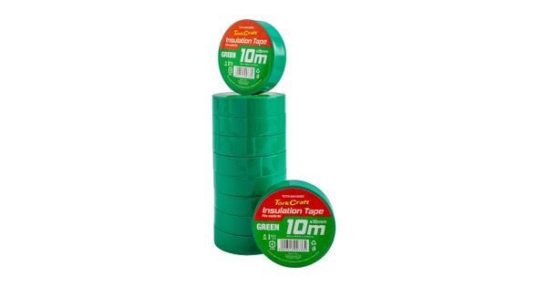 0.15mmx15mmx10m Green Insulation Tape product image