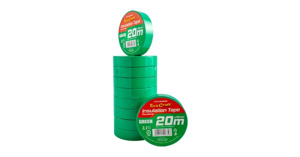 0.20mmx18mmx20m Green Insulation Tape product image