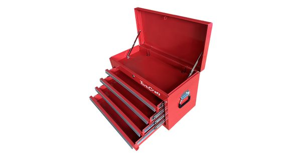 Tork Craft Empty 4-Drawer Top Tool Box with Top Tray 660 x 310 x 380mm TCTB002 product image