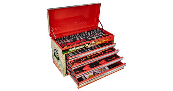 Tork Craft BakkiesBox XL Limited Edition 254-Piece 4-Drawer Pro Box Tool Set TCTB254LTD product image