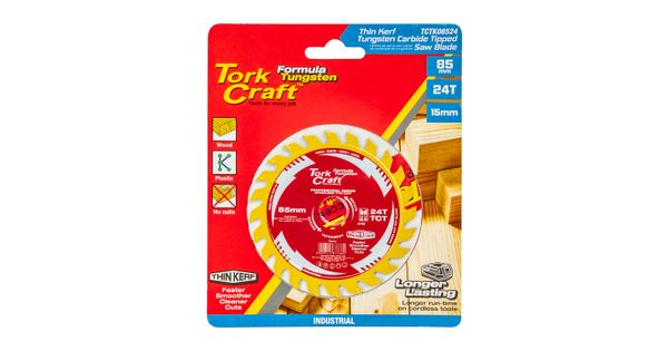 Tct Saw Blade 85mm X 1.2mm X 15mm X 24t Wood Thin Kerf product image