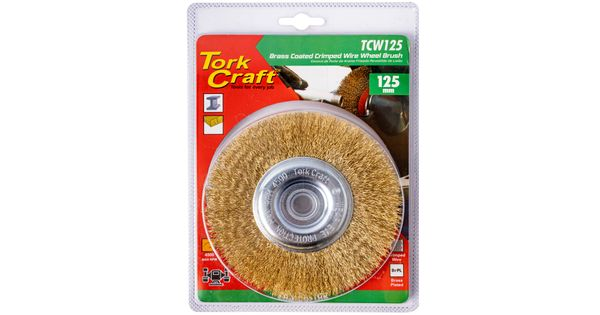 Wire Wheel Brush 125mm X 14mm X 16mm Arbor With 1/2' Bush product image