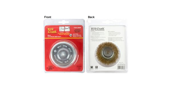 Wire Cup Brush 80mm X 6mm Shaft Blister product image