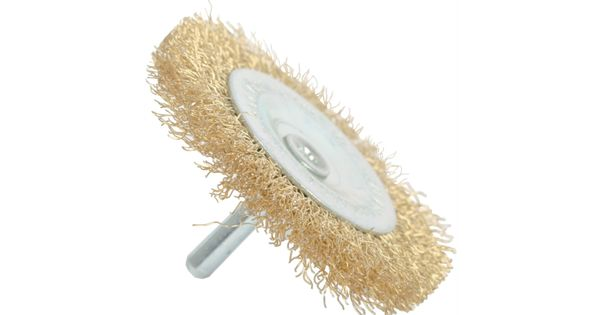 Wire Wheel Brush 75mm X 6mm Shaft Blister product image