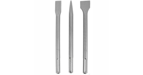 Sds Max Chisel 3pc Set 18x300mm Pointed 18x300x25mm Flat 18x300x40mm product image