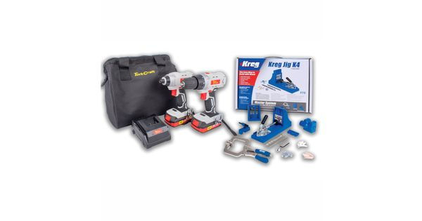 Drill And Impact Driver + Kreg Jig K4 Twin Pack Tc20002 product image