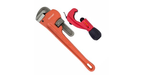 Pipe & Tube Cutter 6-35mm Tc Pc635 C/w Pipe Wrench 300mm Tc602300 product image