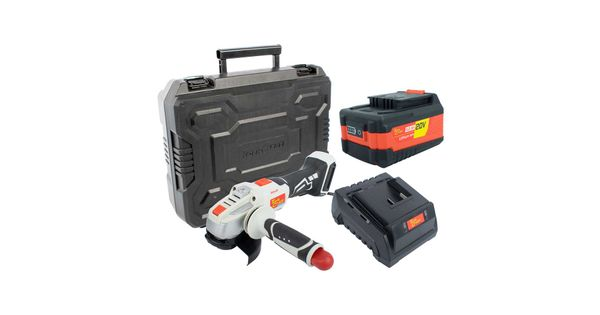Angle Grinder 20v 115mm C/w Std. Charg. & 4.0ah Battery product image