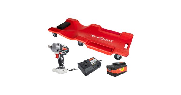 Imp. Wrench 450nm 4.0ah Bat Smart Charger Plastic Creeper Combo product image