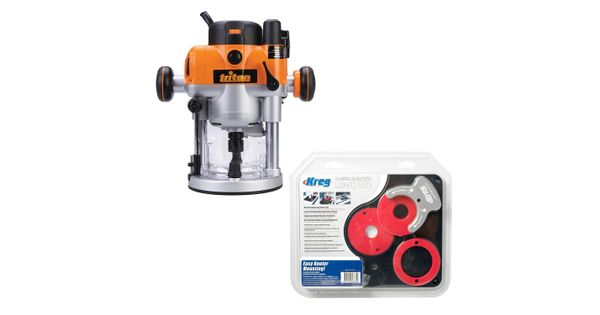 Triton Router Tra001 With Kreg Router Table Inset Plate Prs4034 Kit product image