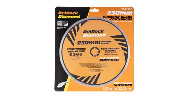 Diamond Blade 230mm Cont. Rim Delrock product image